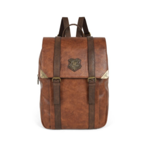 Mochila Bolsa Harry Potter Hogwarts Marrom Notebook
