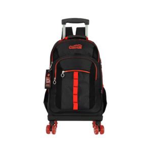 Mochila com Rodas Juvenil Enaldinho Preto 360° | Oficial